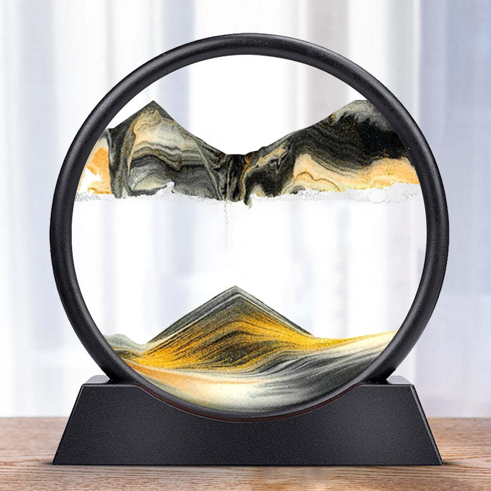 3D Moving Sand Art Display