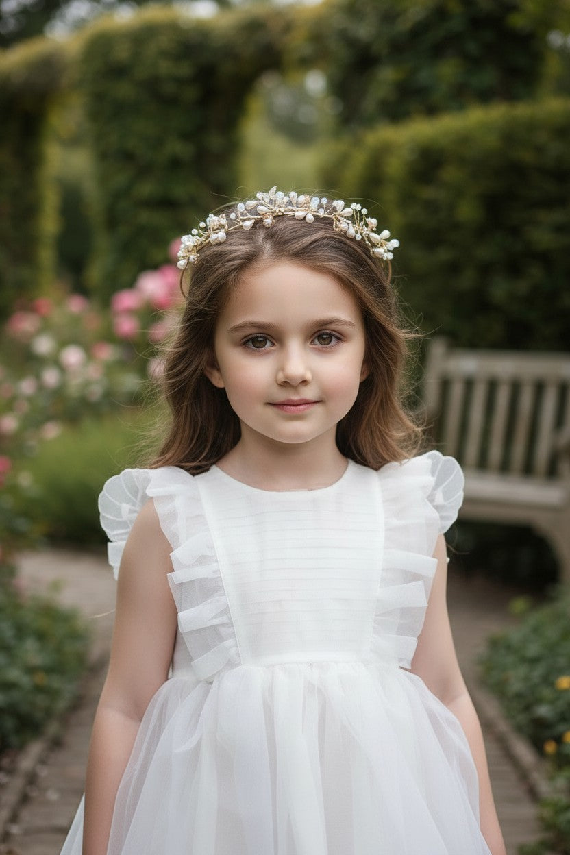 ALISON WHITE CUTE DRESS