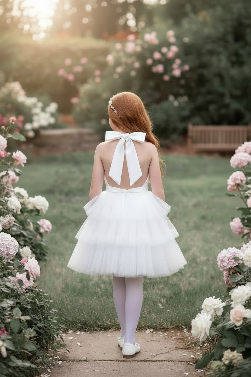 FLAIRE  STUNNING WHITE DRESS