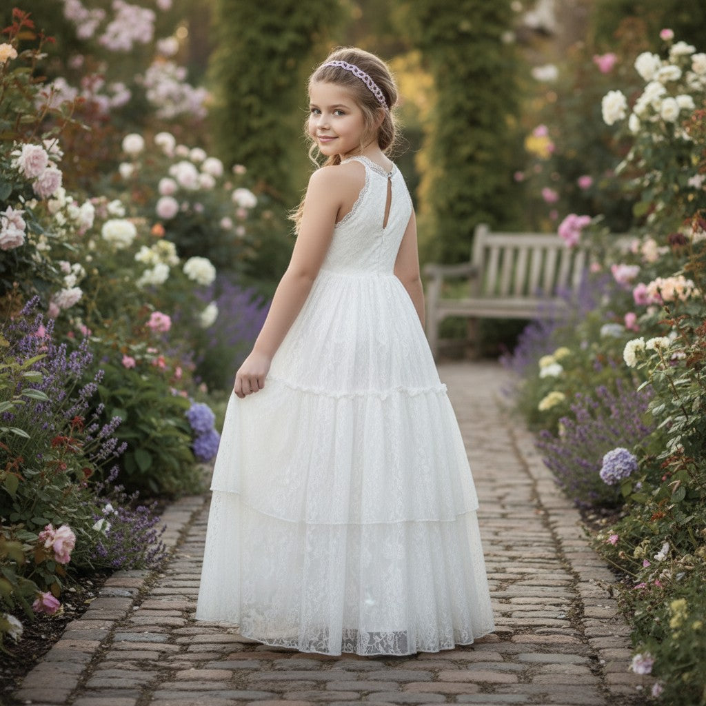 DORORTY MAXI DRESS WHITE