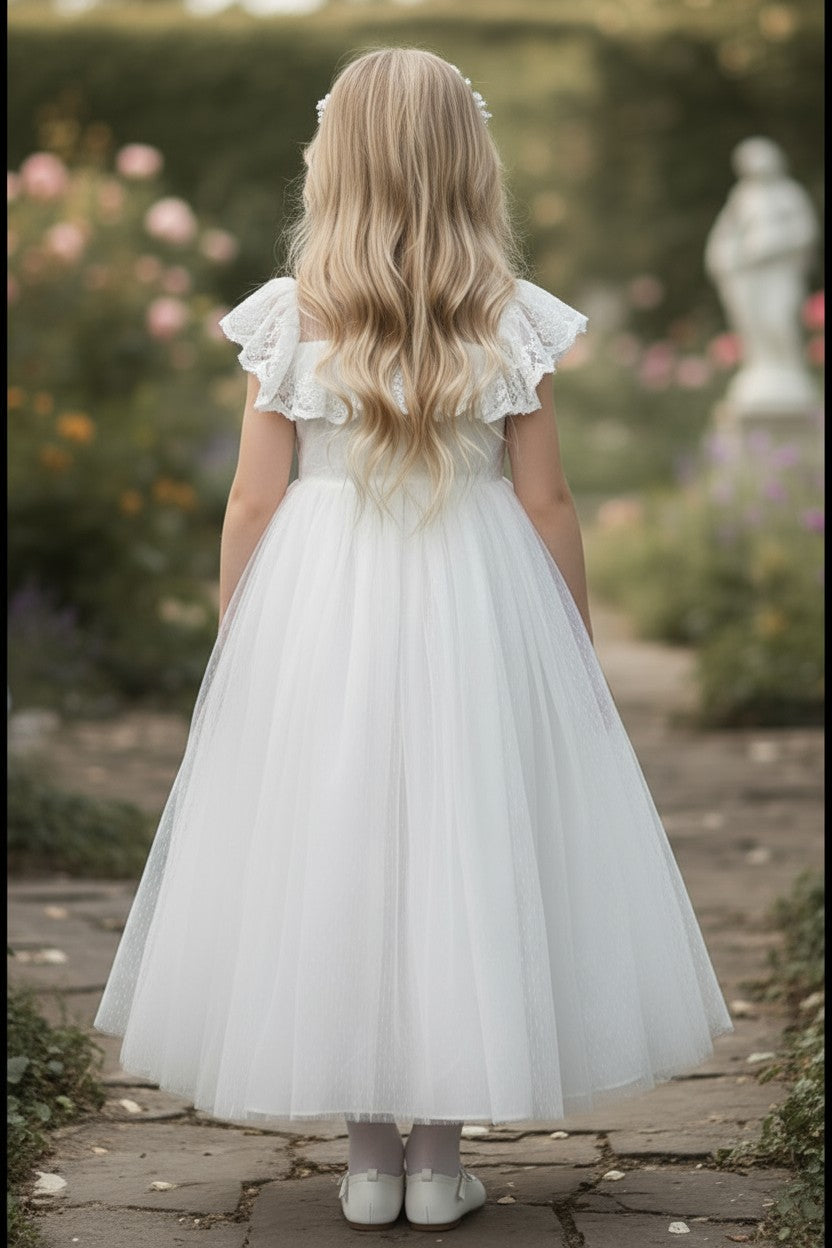 LORENA ELEGANT WHITE GOWN