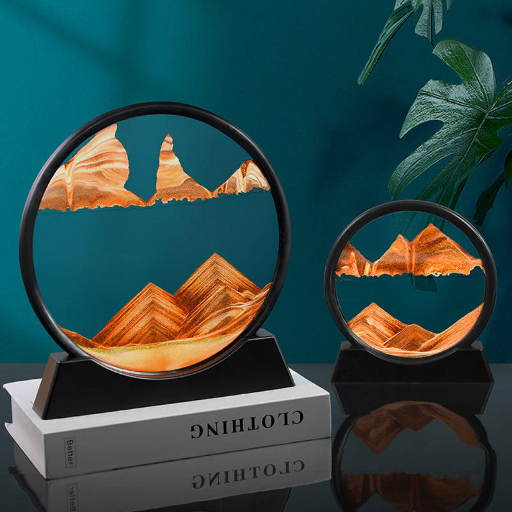 3D Moving Sand Art Display