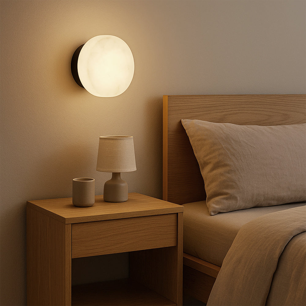 Modern Marble Wall Sconce